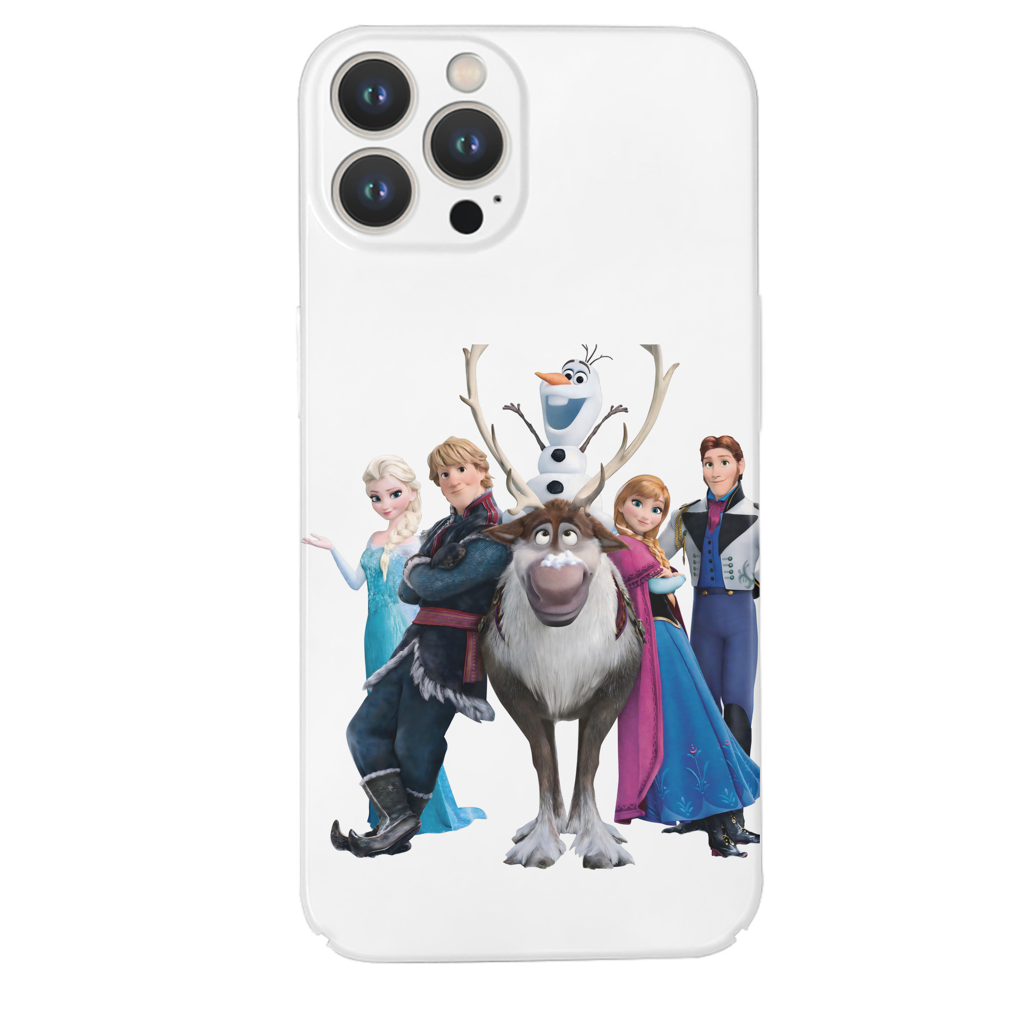 （画像用） アナと雪の女王 アンナ エルサ Frozen Anna Elsa 【iPhone 14シリーズ対応】ハードケース